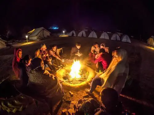 Bonfire evenings near Road to Heaven Resort, Kutch