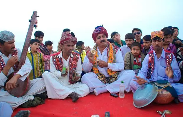 Cultural program & folk music near Road to Heaven Resort, Kutch